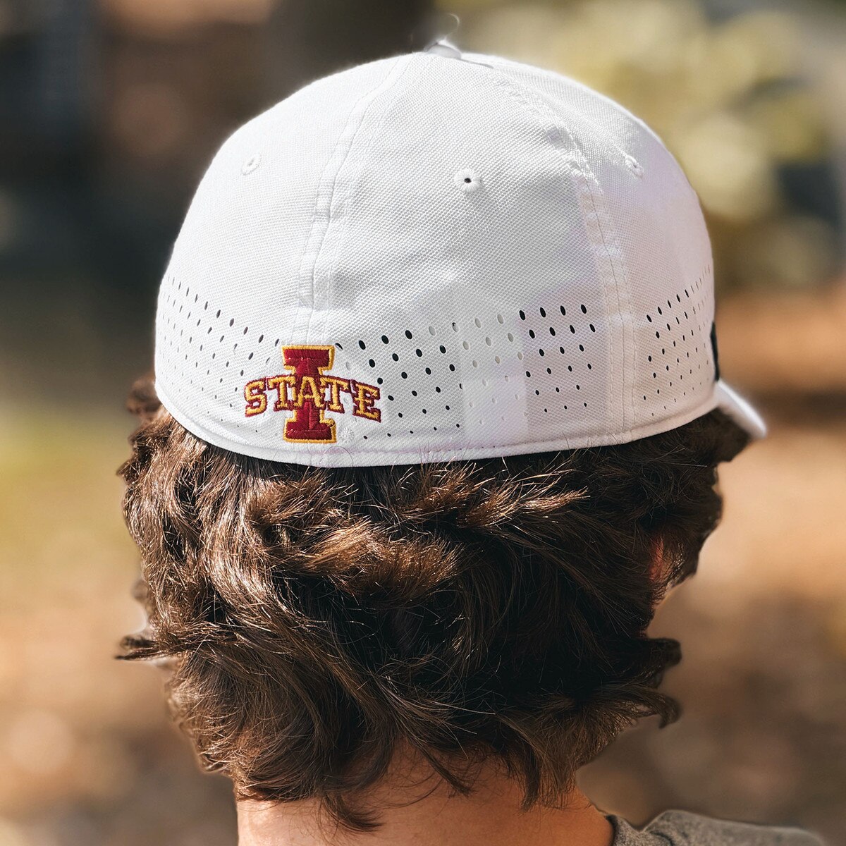 Nike ISU White FA26 Structured Club Cap back